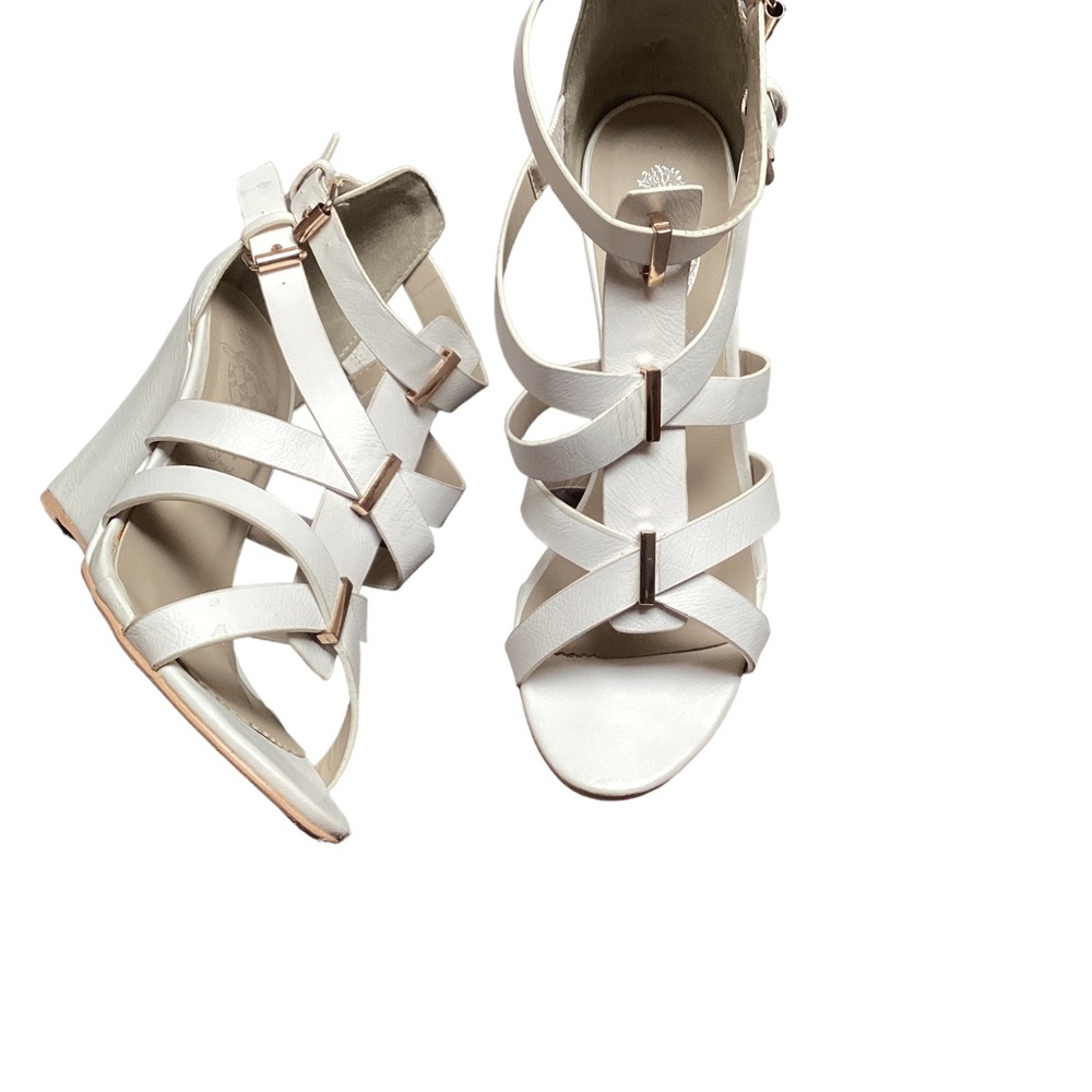 Wedge sandals by Design by Jacabies, 8.5